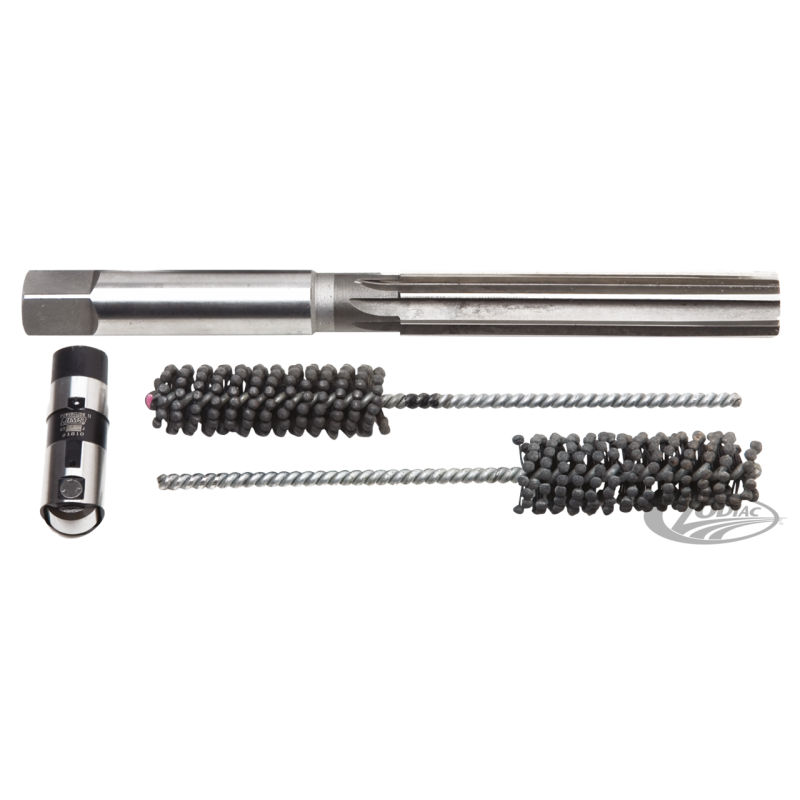 OUTIL JIMS POUR ALESER LES LOGEMENTS DE POUSSOIRS POUR TWIN CAM & MILWAUKEE EIGHT