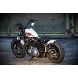Aile arrière Sportster "Bobber", OEM, 150/80, brut, acier, arrière Fender brut