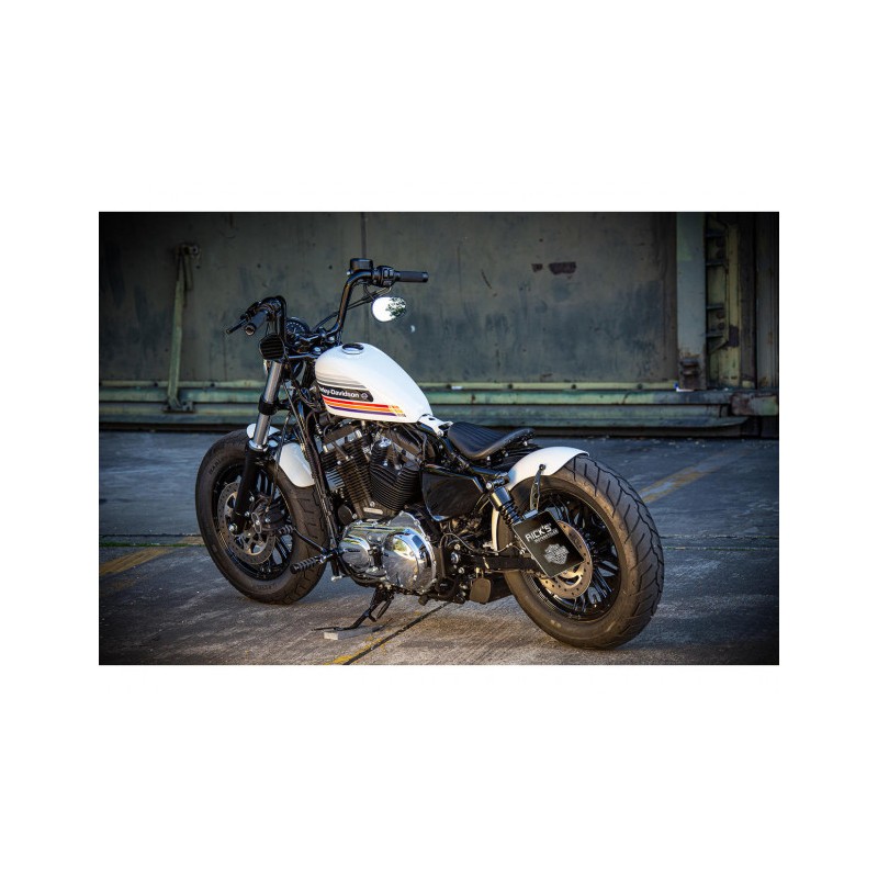 Aile arrière Sportster "Bobber", OEM, 150/80, brut, acier, arrière Fender brut