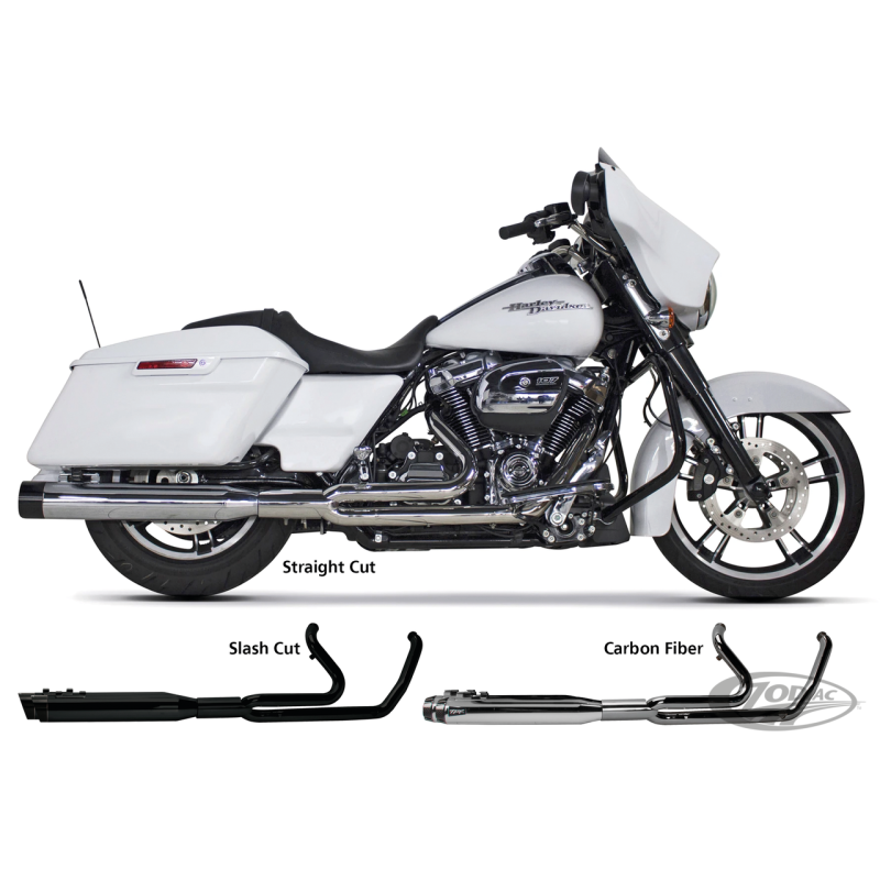 POT 2-EN-1 LOOK SYMETRIQUE TWO BROTHERS RACING POUR TOURING