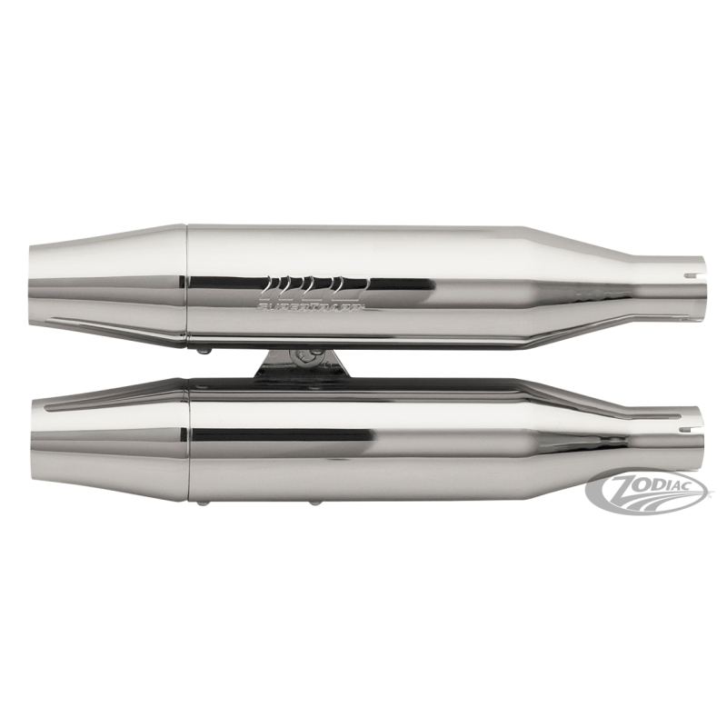 POTS SUPERTRAPP SLIP ON POUR INDIAN SCOUT, SCOUT SIXTY & SCOUT BOBBER