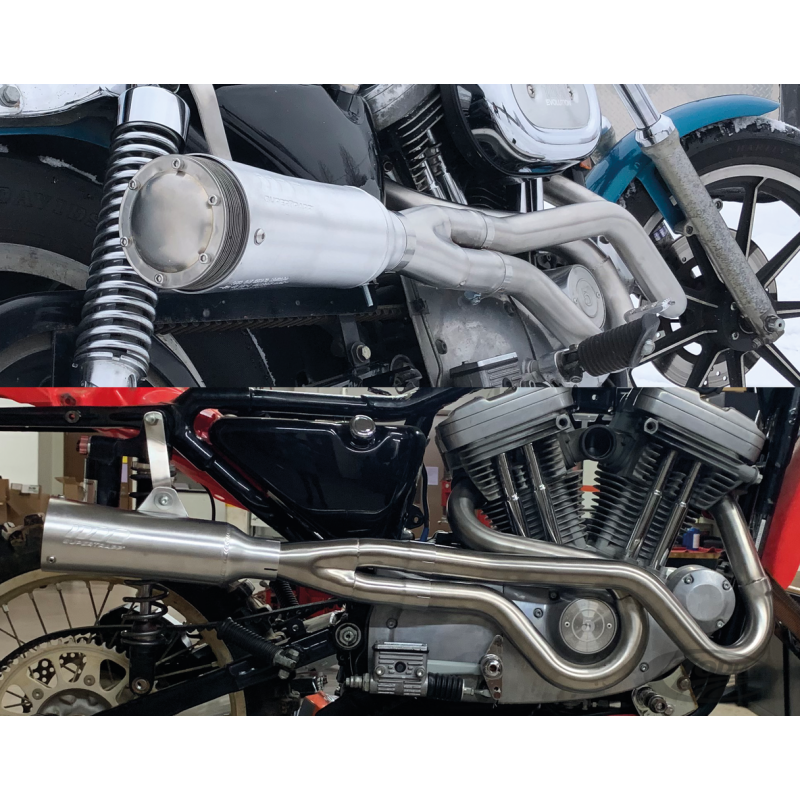 SUPERTRAPP STYLE DIRT TRACK 2-EN-1 POUR SPORTSTER