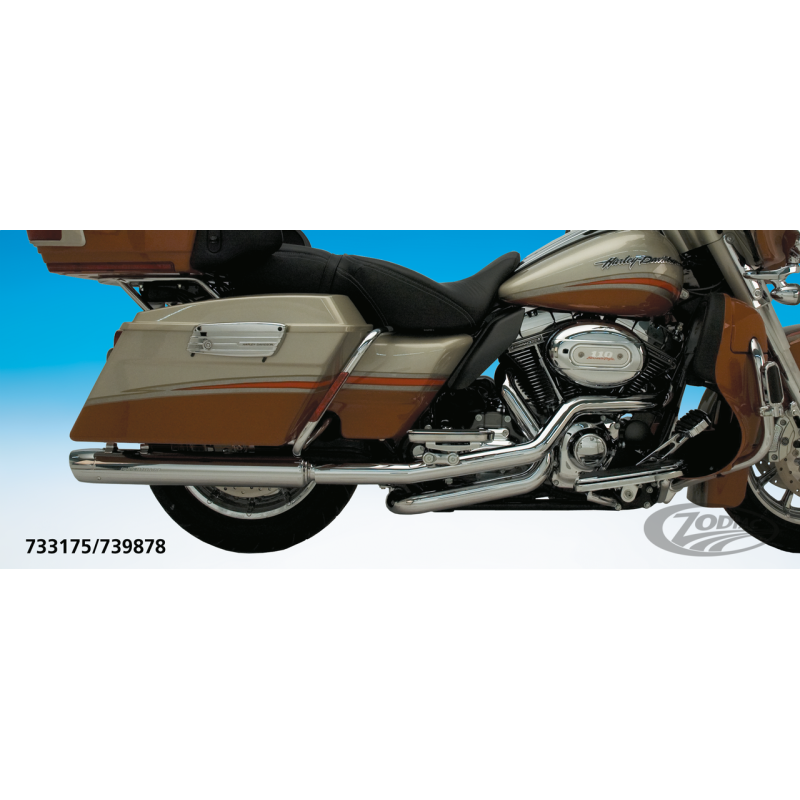 SUPERTRAPP "TRUE DUAL CROSSOVER" POUR TOURING