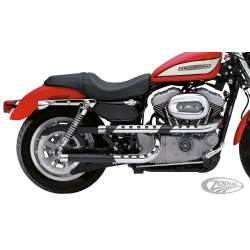 PAUL YAFFE "X-PIPES" DRAG PIPES PAR SUPERTRAP POUR SPORTSTER