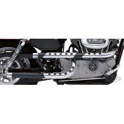 PAUL YAFFE "X-PIPES" DRAG PIPES PAR SUPERTRAP POUR SPORTSTER