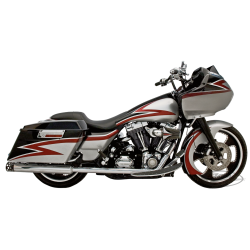 SUPERTRAPP "TRUE DUAL CROSS-OVER" POUR TOURING