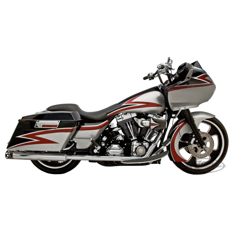 SUPERTRAPP "TRUE DUAL CROSS-OVER" POUR TOURING