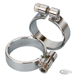 COLLIERS D'ECHAPPEMENT CHROMES