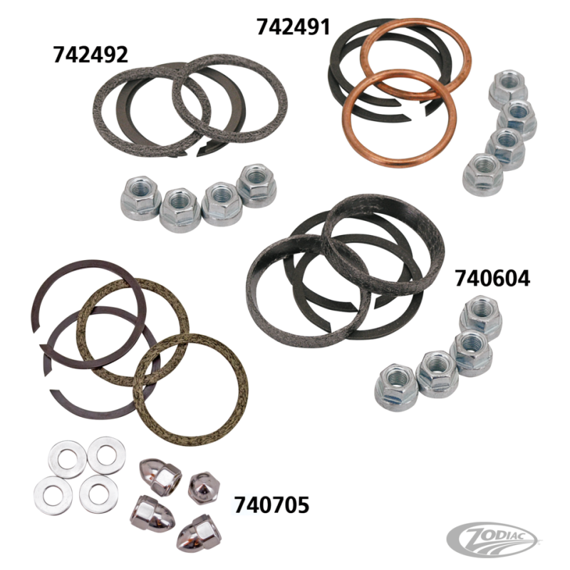 KIT DE MONTAGE DE POT JAMES GASKET