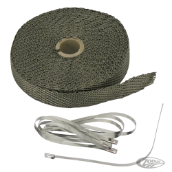 BANDE D'ECHAPPEMENT "TITANIUM"