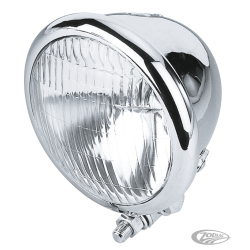 MINI FEUX DE MARCHE DE 4 1/2" CHROME