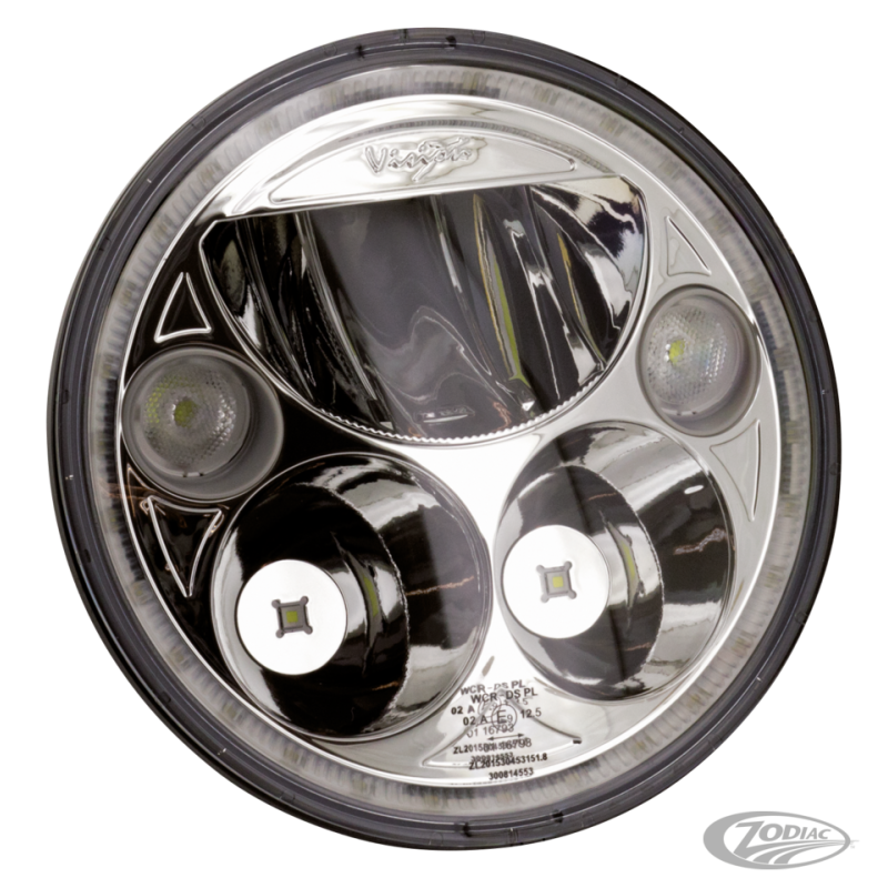 OPTIQUE DE PHARE VISION-X 5 3/4" HALO LED