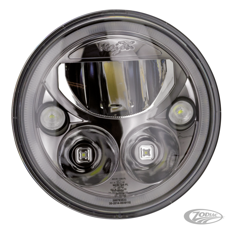 OPTIQUE DE PHARE VISION-X 7" HALO LED