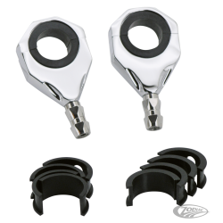 SUPPORT DE CLIGNOTANTS ADJURE POUR BRAS OSCILLANTS ET TUBES