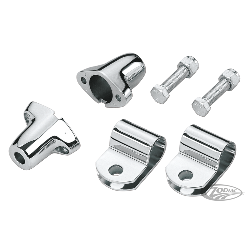 EQUERRE DE FIXATION DE CLIGNOTANT CHROMEE