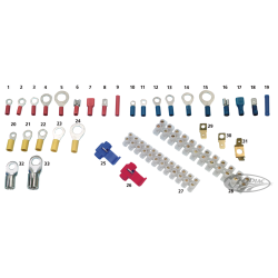 ELECTRIQUES, OEILLETS, CONNECTEURS