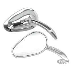 RETROVISEURS CHROMES TEARDROP
