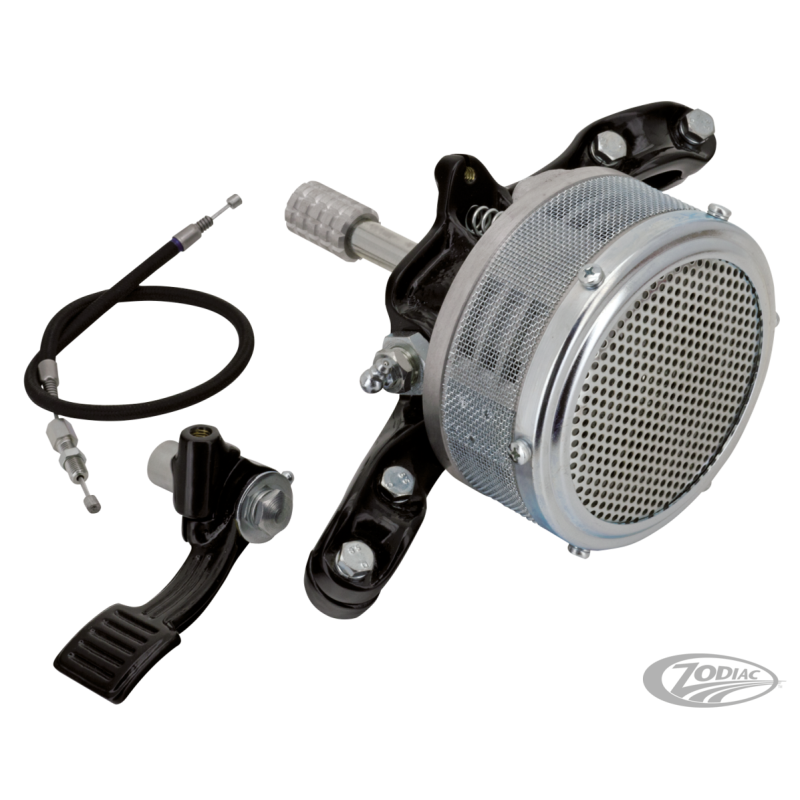 SIRENE ARRIERE 1936 AVEC MONTAGE SUR BRAS OSCILLANT, SOFTAIL ET RIGIDES