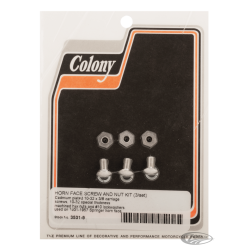 KIT VIS FACE ET ECROU COLONY POUR TROMPETTE SPRINGER