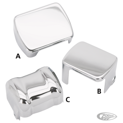 CACHE BOBINE CHROME POUR SOFTAIL