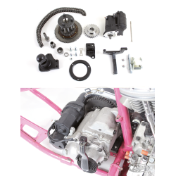 KIT DEMARREUR ELECTRIQUE YORK POUR KNUCKLEHEAD & PANHEAD
