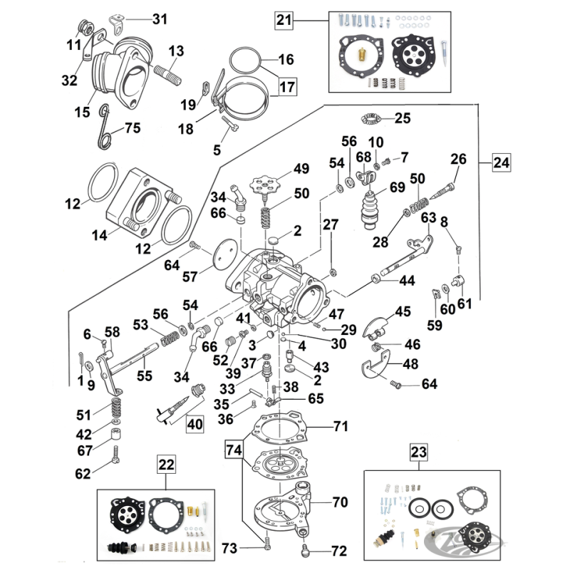 CARBURATEUR TILLOTSON