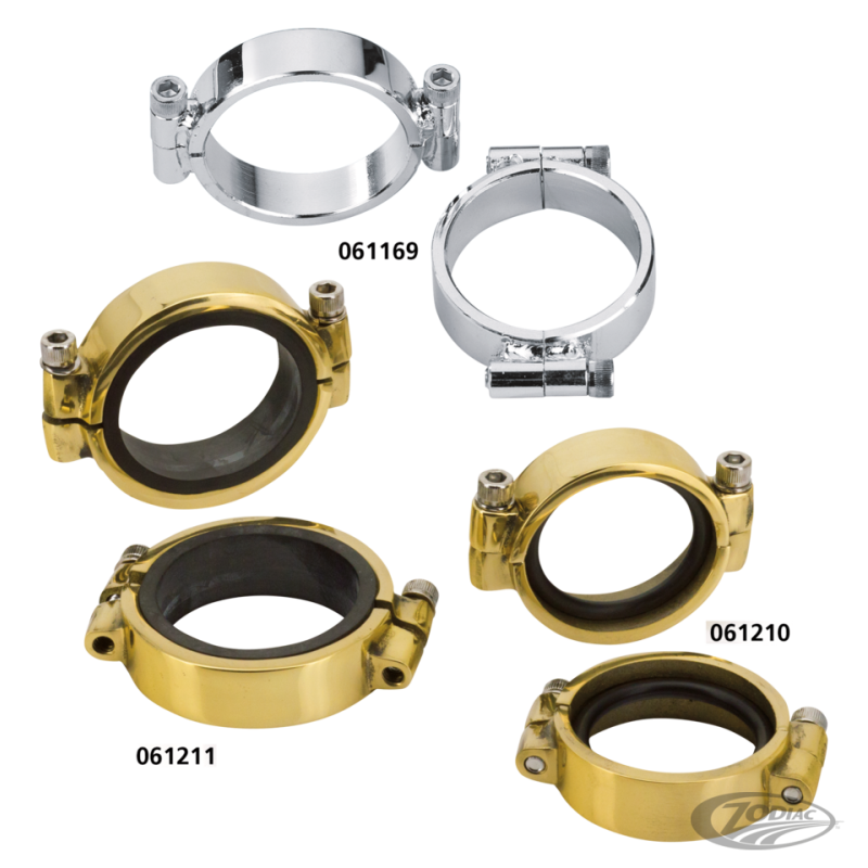 COLLIERS DE PIPE EN DEUX PARTIES