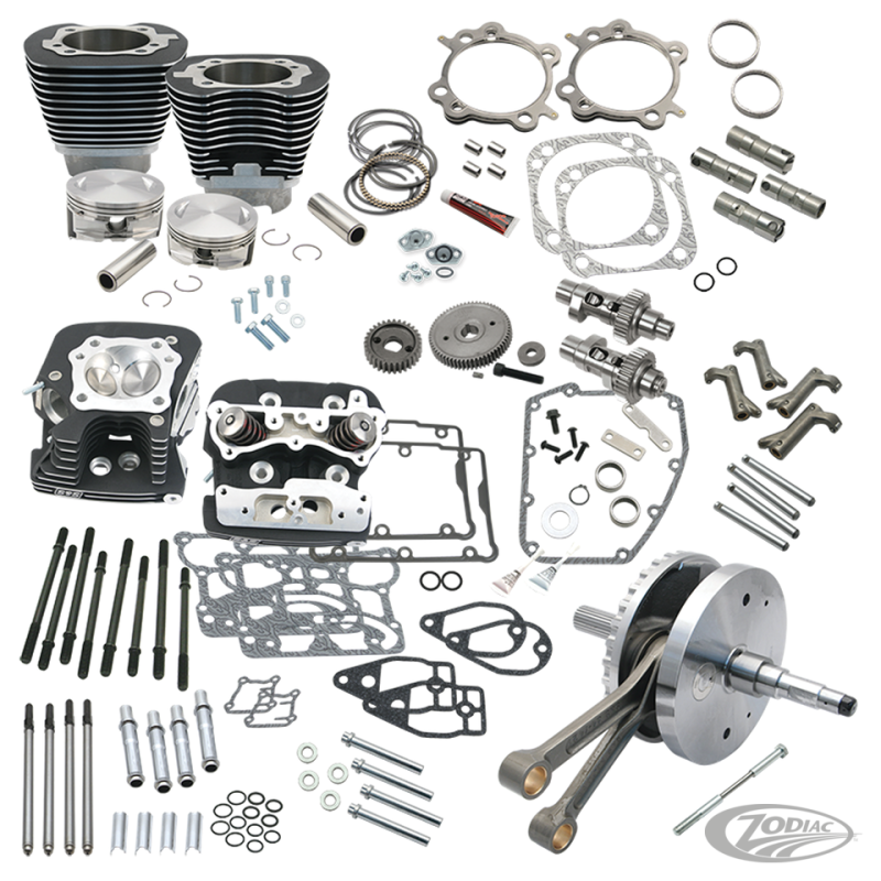 KITS S&S 124CI HOT SET POUR TWIN CAM A ET B