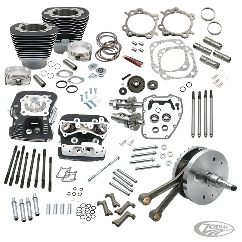 KITS S&S 124CI HOT SET POUR TWIN CAM A ET B