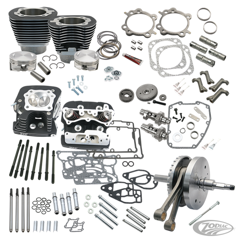 KITS S&S 124CI HOT SET POUR TWIN CAM A ET B