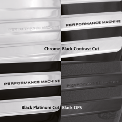 PERFORMANCE MACHINE COUVERCLE DE CAME DESIGN SCALLOP POUR TWIN CAM