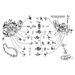 COUVERCLE DE PIGNONS, EMBOUTS ET & PIGNONS POUR K, KH, KHK, KK ET PREMIERS XL