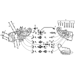 COUVERCLE DE PIGNONS, EMBOUTS ET & PIGNONS POUR K, KH, KHK, KK ET PREMIERS XL