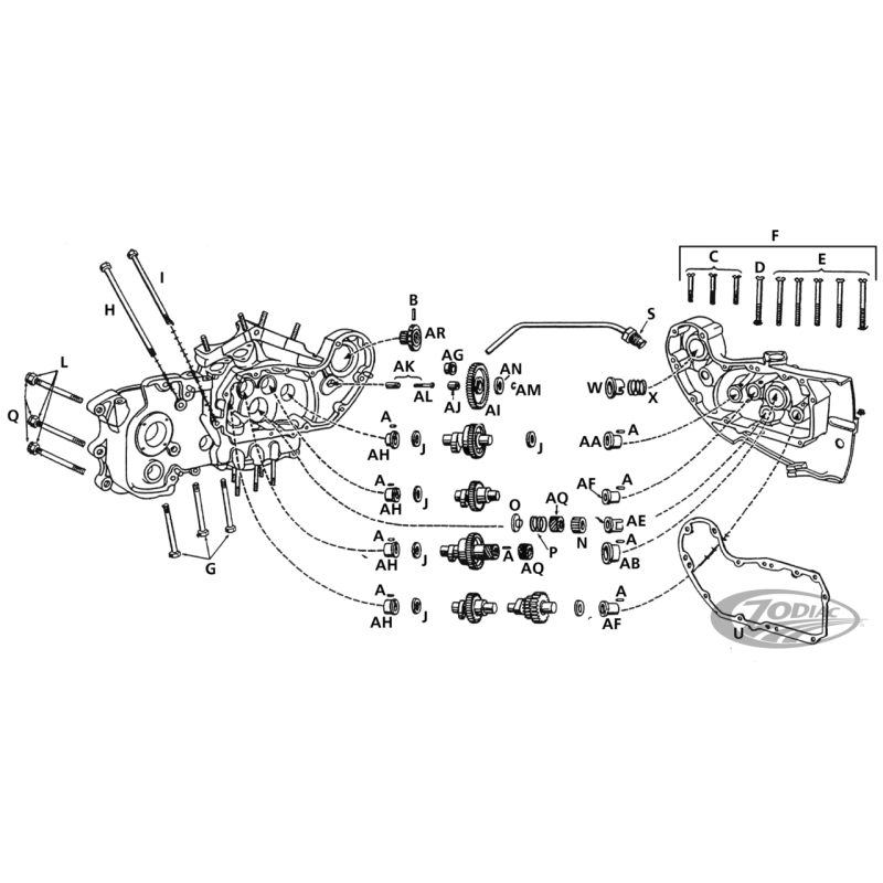 COUVERCLE DE PIGNONS, EMBOUTS ET & PIGNONS POUR K, KH, KHK, KK ET PREMIERS XL