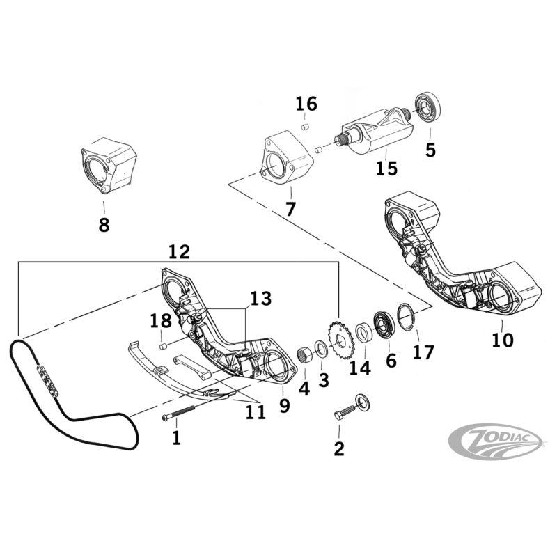 PIECES DE BALANCIERS POUR TWIN CAM B