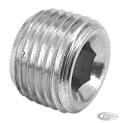 BOUCHON NPT DE 1/16", 1/8" ET 1/4" A TETE ALLEN