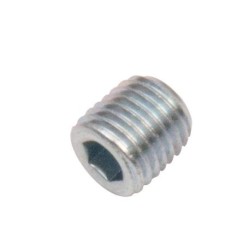 BOUCHON NPT DE 1/16", 1/8" ET 1/4" A TETE ALLEN