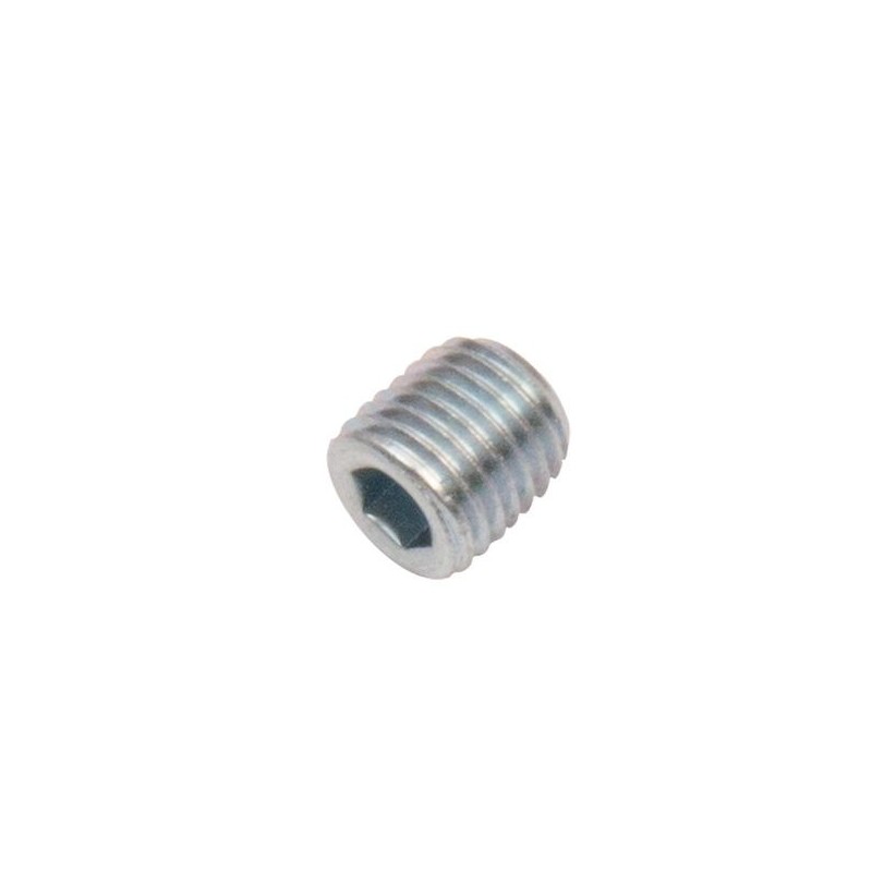 BOUCHON NPT DE 1/16", 1/8" ET 1/4" A TETE ALLEN