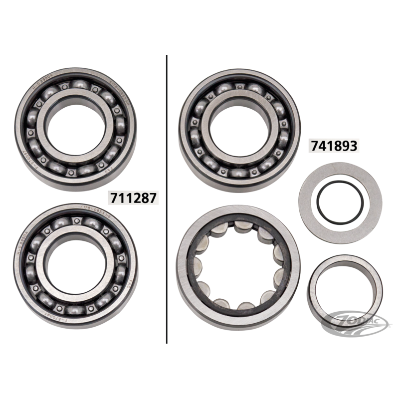 ROULEMENT EXTERIEUR DE CAMES POUR TWIN CAM