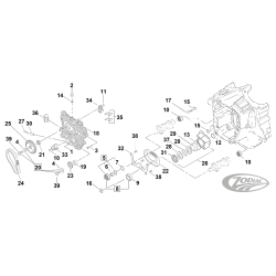 PIECES DE DISTRIBUTION POUR LES PREMIERS TWIN CAMS