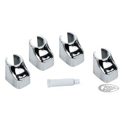 COUVERCLES DE BLOC DE POUSSOIR CHROMES POUR LES MODELES EVOLUTION SPORTSTER