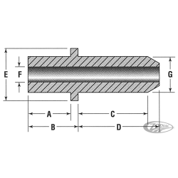 GUIDES DE SOUPAPES BRONZES C630 PAR KIBBLEWHITE PRECISION MACHINING