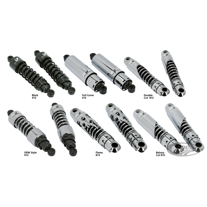 AMORTISSEURS A GAZ PROGRESSIVE SUSPENSION