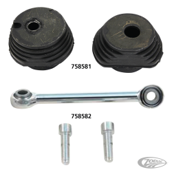 CAOUTCHOUCS SUPPORT MOTEUR POUR TOURING & TRIKE 2009-2016