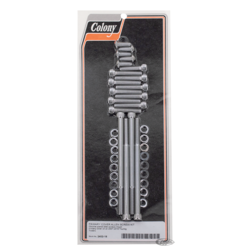 KITS DE VIS DE COUVERCLE PRIMAIRE COLONY