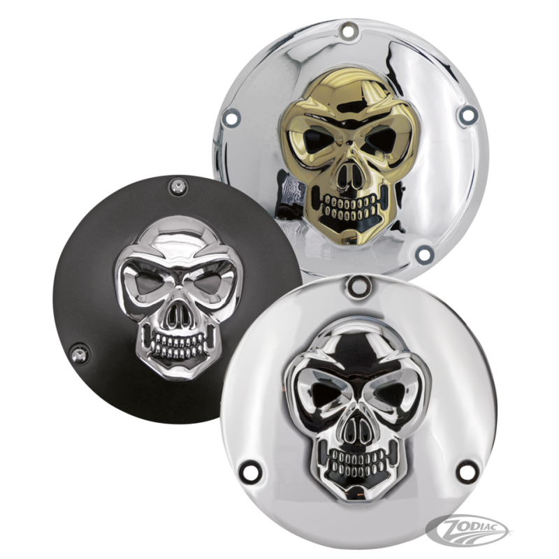 COUVERCLE D'EMBRAYAGE ALUMINIUM AVEC CRÂNE