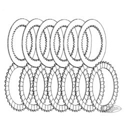 EMBRAYAGE DE REMPLACEMENT POUR KITS COURROIE PRIMO