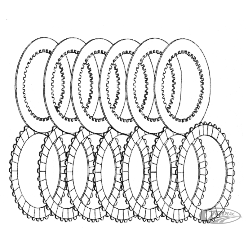 EMBRAYAGE DE REMPLACEMENT POUR KITS COURROIE PRIMO