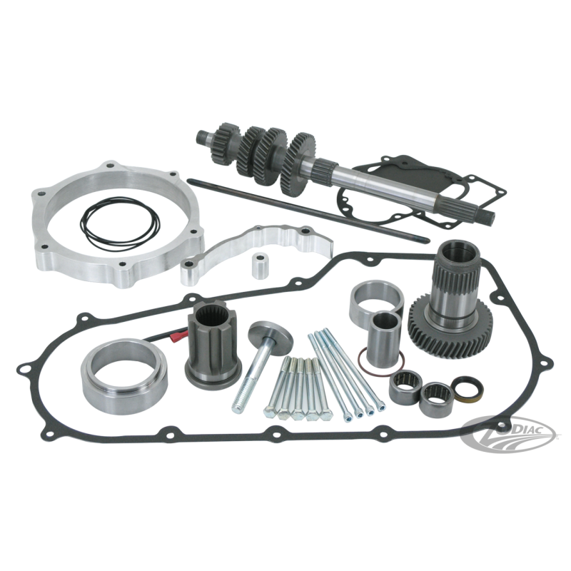 KITS DE DEPORT POUR BOITE 6 SOFTAIL 2007-2017, DYNA 2006-2017