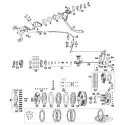 PIECES D'EMBRAYAGE POUR 45CI